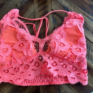 Orange size small bralette
